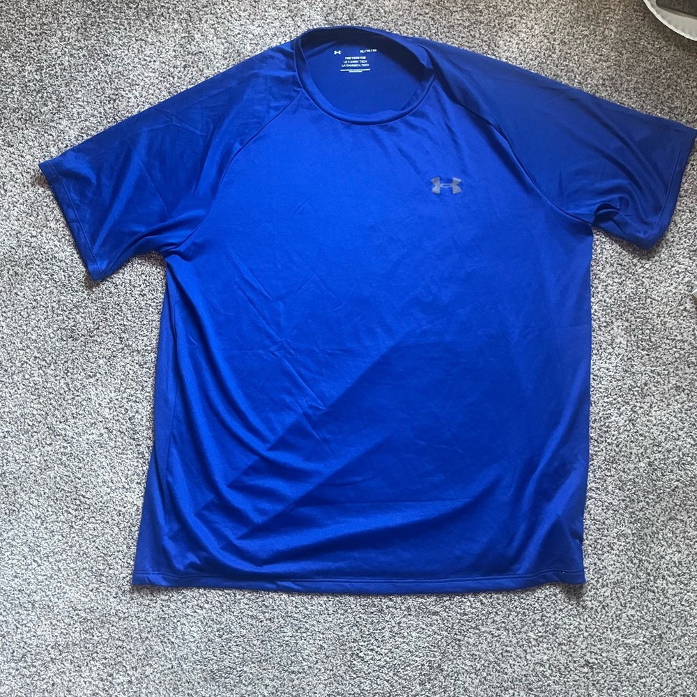 Under Armour Men's Blue Short Sleeve Tee